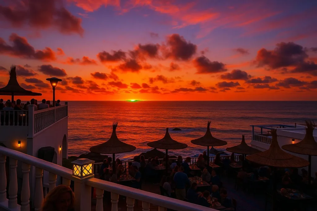 Active live morocco sunset